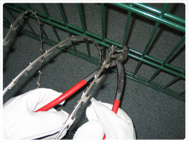 razor wire – easy to install