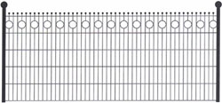 Double rod gratings with ornaments